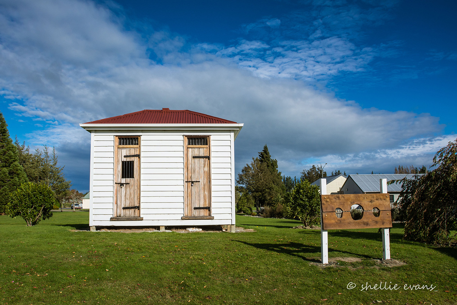 The old jailhouse in Lumsden